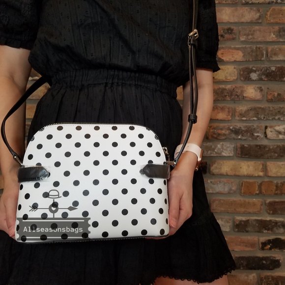 Kate Spade STACI Dot dot Small Dome Crossbody BAG - Picture 5 of 12